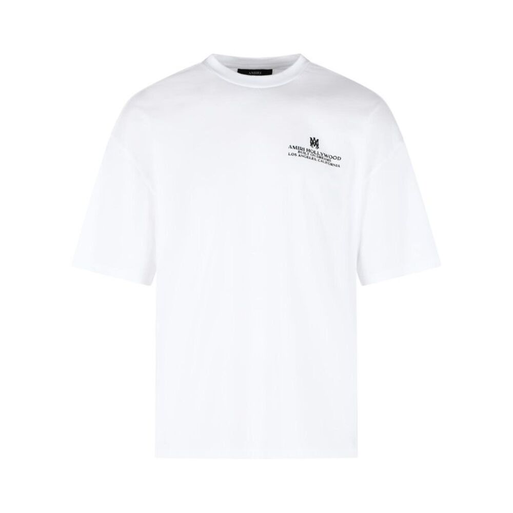 Amiri 'Built On Dreams' White Cotton T-Shirt Men
